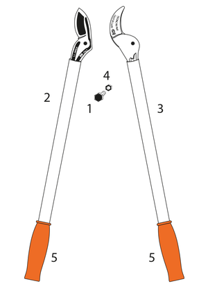 Сучкорез Castellari TRONCARAMI 100